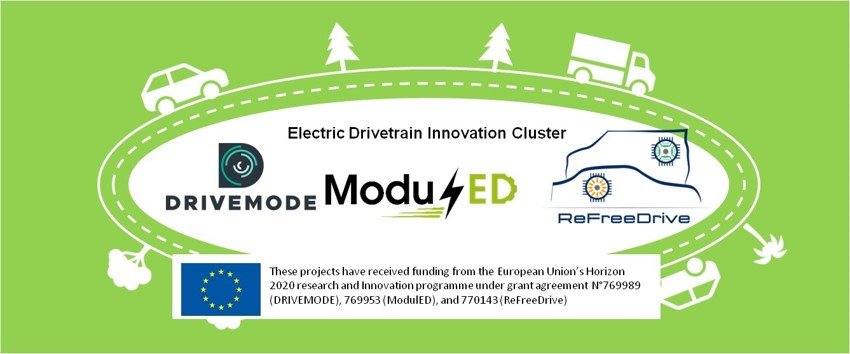 Next generation electric drivetrains for fully electric vehicles, focusing on high efficiency and low cost